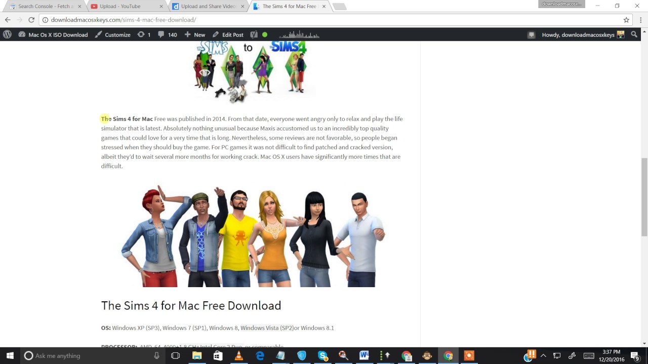 Sims 4 Online Download Mac Free